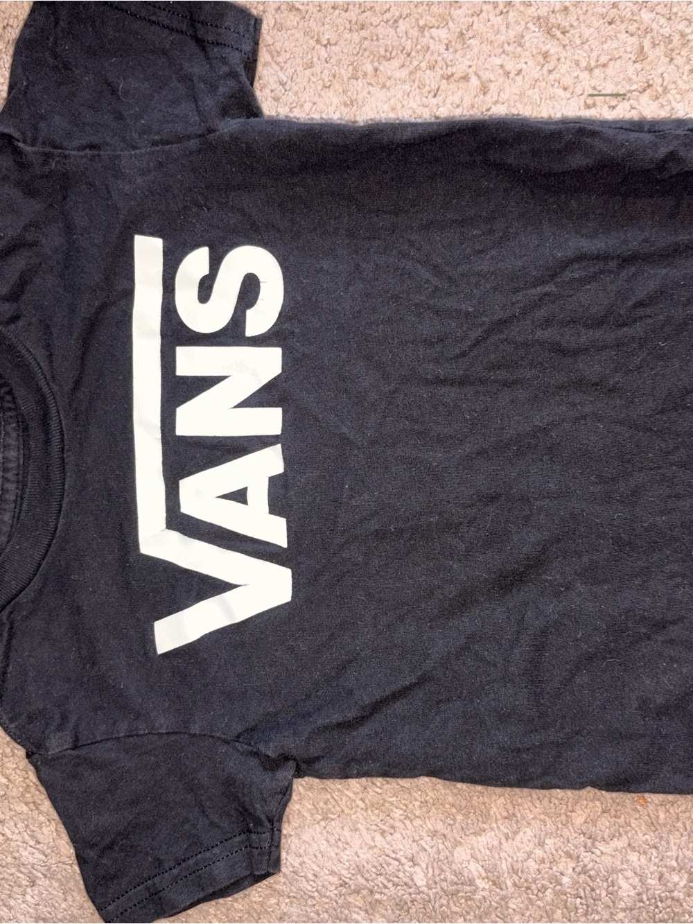 Vans Black Slip-On Insole with White Logo